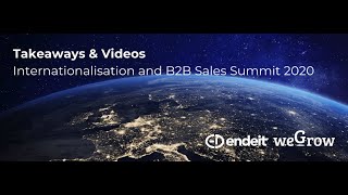 B2B Internationalisation \u0026 Sales Summit 2020 - Expert Speaker Shimon