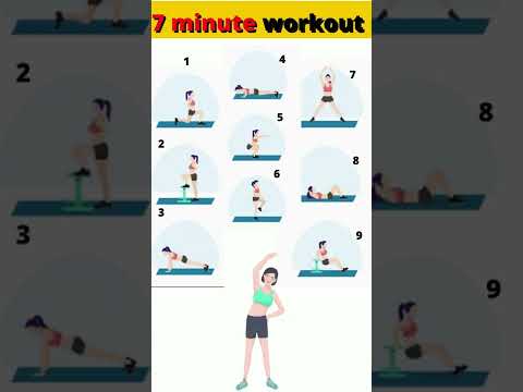 7 minute workout at home Full body Easy