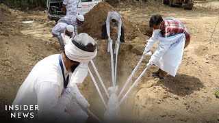 New Footage Of A Cemetery In India Shows Bodies Pouring In