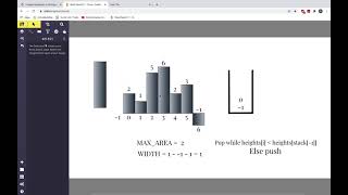 Leetcode #84: Largest Rectangle in Histogram