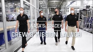NASA SpaceX crew 3 mission trailer