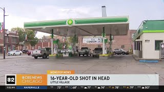 16-year-old girl critically injured in shooting at Little Village gas station