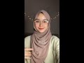 tutorial tudung simple tutorial shawl