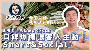 消費者行為軌跡S CYCLE－品牌口碑行銷怎麼做？讓客人會主動分享的秘訣！｜凱爺教你#25