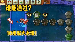 PVZ脑洞：谁能通过，10米深大水坑？【微弱de呐喊】