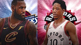 NBA LIVE 18 - Cleveland Cavaliers vs Toronto Raptors Playoffs SIzzle