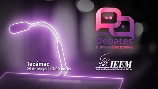 Debates Públicos IEEM 2024, Debate del Municipio de Tecámac.