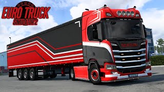 SCANIA NG I6 sound V5 preview + little Iberia tour | ETS2 1.40 | live