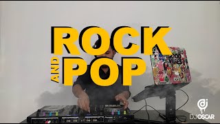 DJ Oscar - MIX ROCK and POP (El sol no regresa, Tacones Rojos, Oye mi amor,  Ojos Marrones y Más)