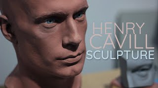 ASMR - SCULPTING HENRY CAVILL IN CLAY! Very Tingly Tutorial!