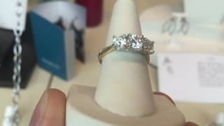 Campbell Jewellers Diamond Trilogy Ring GIA Certified