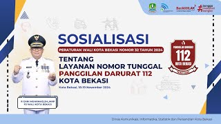 Sosialisasi Layanan Nomor Tunggal Panggilan Darurat 112 Kota Bekasi Sesi 2