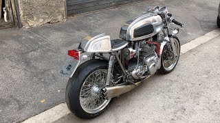 Custom 1973 Triumph T150V Trident 750  - engine sound