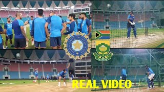 team India Practice Session 2nd ODI against South Africa 2022 | team India practice session Ranchi