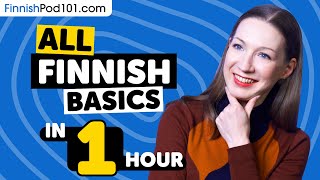 Learn Finnish in 1 Hour - ALL Basics Every Beginners Need