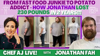 From Fast Food Junkie to Potato Addict - How Jonathan Fah lost 230 Pounds in 2 Years!!!