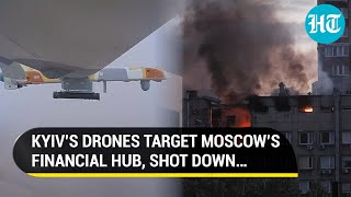 Ukraine’s Evil Plot Foiled; Russia Downs Kyiv’s Drones Targeting Moscow’s Financial Hub | Details