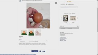 Store-bought egg in very rare shape sells at auction for a second time