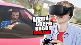 GTA 5 ONLINE IN VIRTUAL REALITY!| Grand Theft Auto 5: VR Online (Oculus Rift CV1)