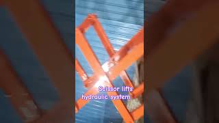 Hydraulic system scissor lifts #scissors #scissorlift