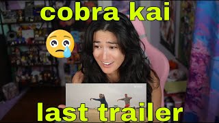 CRYING!? - Cobra Kai Final Season Part 3 Teaser Reaction