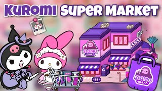 Kuromi and My Melody's SUPERMARKET Makeover Challenge in Toca Boca😱 Toca Boca New Update!