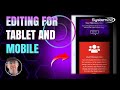 Divi Theme Responsive Device Editing 👍👍