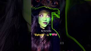 Elphaba make up ✨  #wicked #elphaba #wickedmakeup #makeupartist #makeuplook #makeup #makeuptutorial