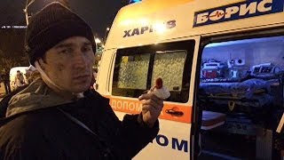Euronews' Cameraman beaten by police in Kiev clashes