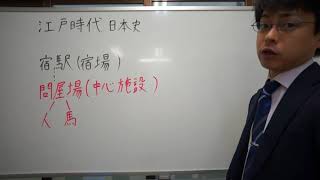 問屋場　江戸時代　日本史　大学受験