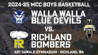 2024-25 MCC Boys Basketball - Walla Walla Blue Devils vs. Richland Bombers