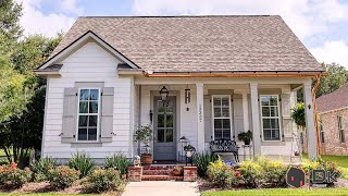 Bright charming stylish southern living home interior exterior tour - Cottage home design