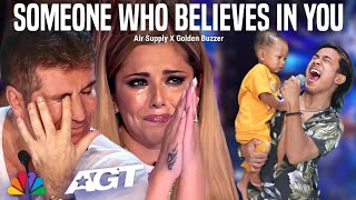 Golden Buzzer All the judges cry when the strange baby from the Philippines sang the Air Supply song