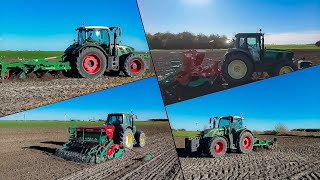 UPRAWA I SIEW PSZENICY 2024 | Fendt724 | John Deere6820 | Amazone & Agromasz