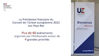 #PFUE2022 | Plus de 60 événements organisés aux Pays-Bas