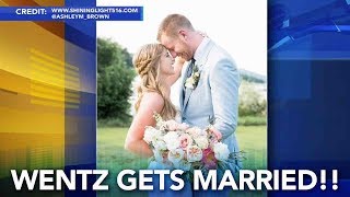 Carson Wentz gets married!! The Eagles star ties the knot in Bucks County