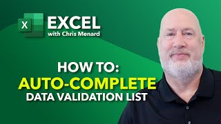 Speed Up Data Entry with Excel Data Validation Lists