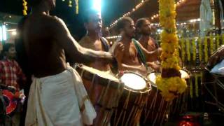 Chenda Melam, Neervilakom temple fest 2009