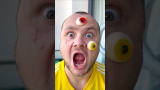 What ah oh with jelly eyball#funny#comedy #funnyfamily #shorts#fun 😱😲