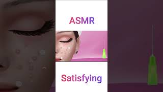 Satisfying Full Blackhead Treatment At Home ASMR skincare animation丨Meng's Stop Motion #asmr #shorts