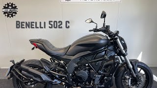 Benelli 502 c. CUSTOM CRUISER. 2020 model.