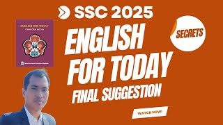 English1 SSC Final Suggession 2025