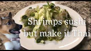 Raw Shrimps Are Delicious | How to make Thai Fish Sauce Shrimps