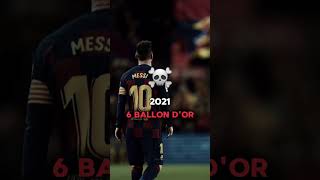 Messi 2006 VS 2021 | Ballon D'OR #messi #lionelmessi #ballondor