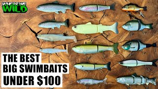 THE BEST BIG SWIMBAITS UNDER $100 - Beginner’s Guide - Tips & Tricks