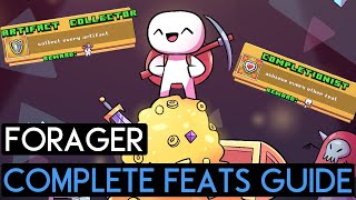 The Complete Feats Guide for Forager !