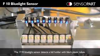 Controle op volledigheid van kunststof spuitgietonderdelen: F 10 - Bluelight sensor