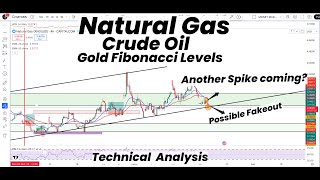 Natural Gas Possible FAKE OUT! | Another Spike? | Gold Fib Levels | Silver | Crude Oil |Forecast