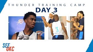 Thunder Training Camp 2019: Day 3 Footage