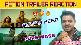 Action Trailer REACTION I Vishal |  Tamannaah I Hiphop Tamizha I Sundar.C I Action Trailer |